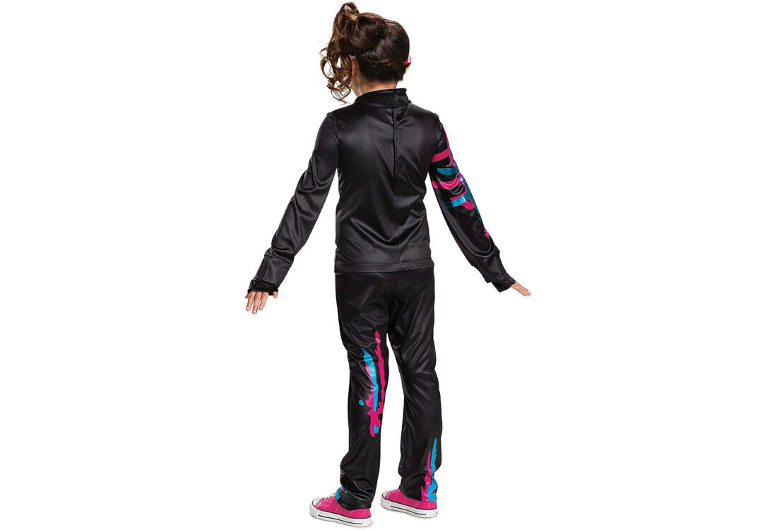 Strój karnawałowy DISGUISE Lego Przygoda Lucy 110-122 cm Inspiracja filmową historią inspirowany filmem „Lego Przygoda”  Motyw Lucy, Mistrzyni Konstrukcji wspiera rozwój wyobraźni