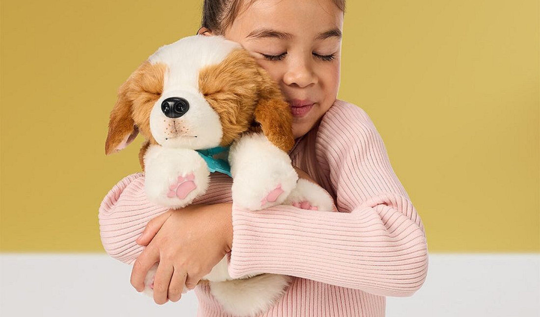 Zabawka interaktywna COBI Little Live Pets Piesek z transporterem MO-26548 72 kombinacji warianty wykonanie dbałość szczegóły wygląd interaktywne