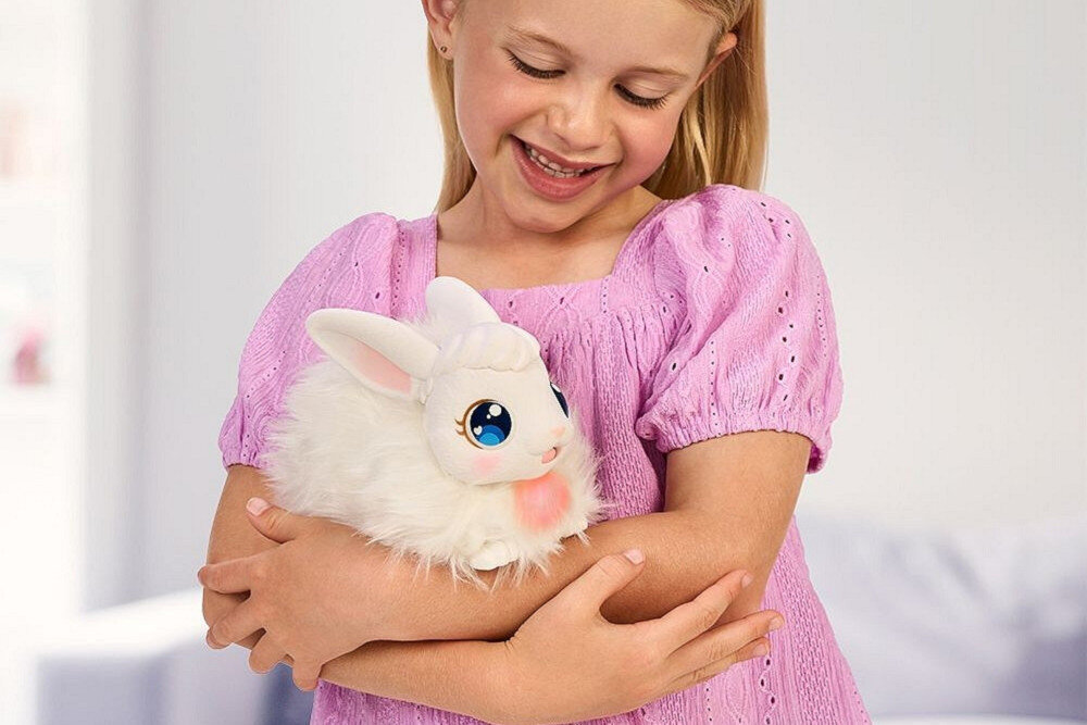 Zabawka interaktywna COBI Little Live Pets Mama Surprise Króliki MO-26593 Wygodne zasilanie baterie