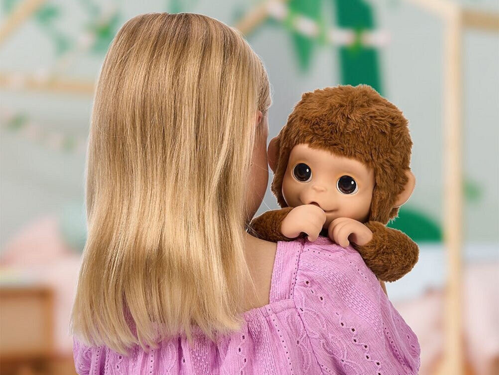 Zabawka interaktywna COBI Little Live Pets Małpka MO-26613 Egzotyczne, bardzo realistyczne zwierzątko małpka Mango