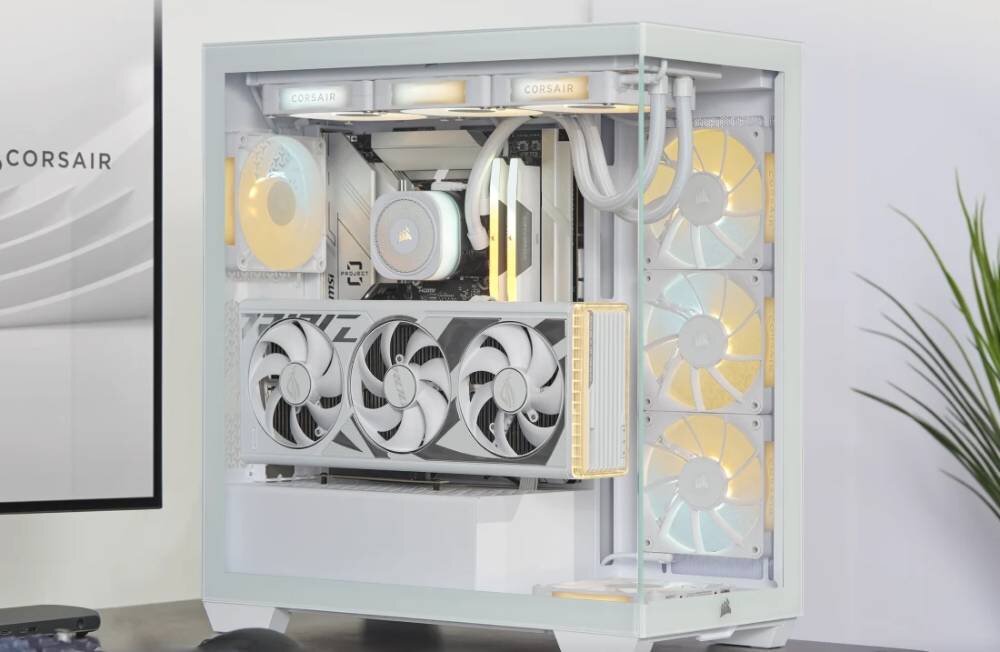Obudowa CORSAIR 3500X ARGB Biały opis
