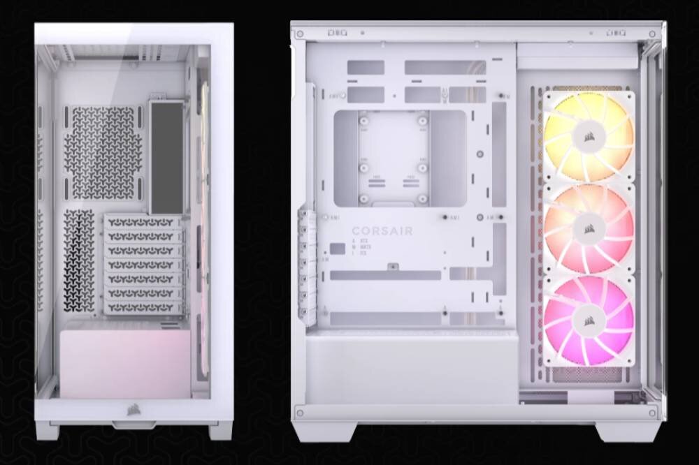 Obudowa CORSAIR 3500X ARGB Biały przeznaczenie kompatybilność płyta główna karta graficzna