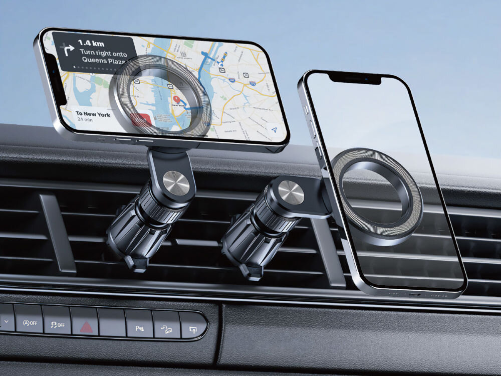 Uchwyt magnetyczny na telefon GÖTZE & JENSEN CH450 Magsystem mocowanie magnetyczne czarny