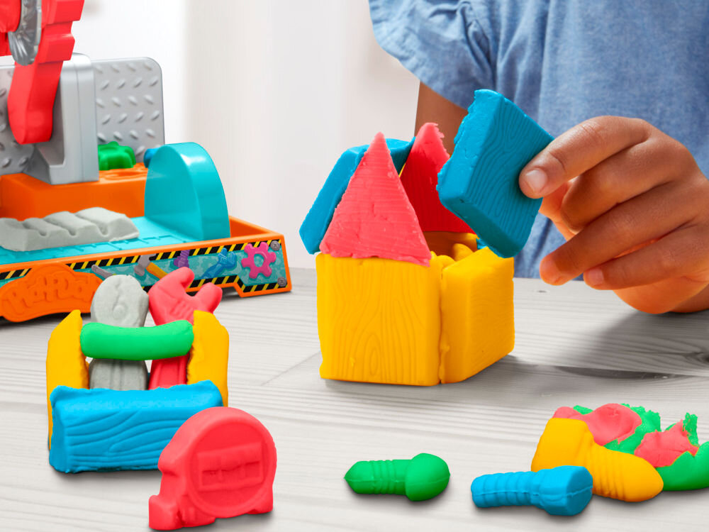Ciastolina PLAY-DOH Kolorowy warsztat F91415L0 bezpieczne nietoksyczne materiały wiek 3+