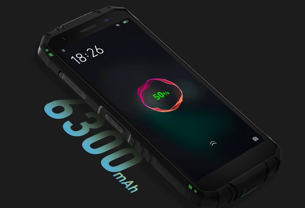 Smartfon DOOGEE S41 Plus pojemność wizualizacja pojemności