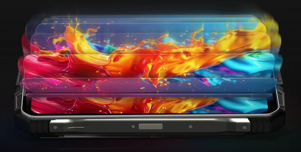 Smartfon DOOGEE V Max Pro ekran 120 Hz wizualizacja