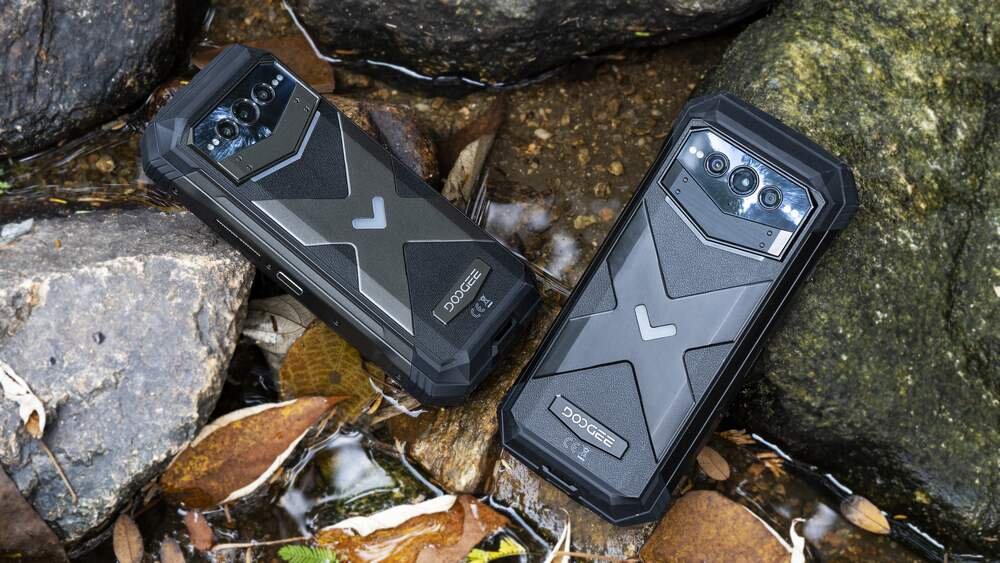 Smartfon DOOGEE V Max Pro bateria zasilanie lifestyle skały