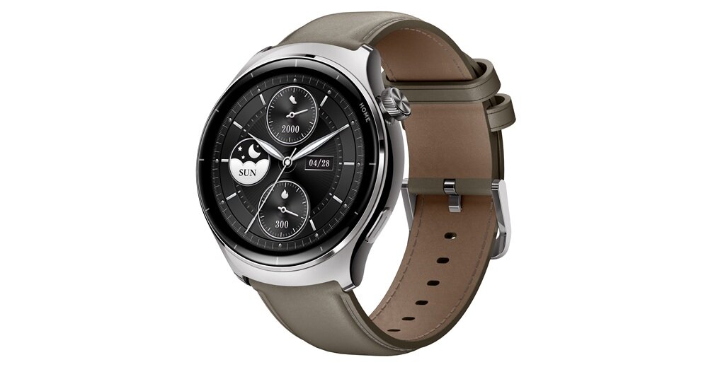 Smartwatch MIBRO Lite 3 Pro Szary metalowa koperta, polerowana ręcznie, pokryta powłokąceramiczną, odporność na zarysowania