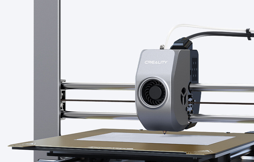 Creality Ender-3 V3 zaawansowane technologie, stabilną konstrukcję intuicyjny interfejs profesjonalistów entuzjastów technologii FDM (z ang. fused deposition modeling) wysoką jakość wydruków