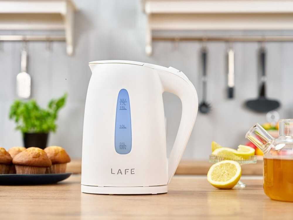 Czajnik elektryczny LAFE Essential White pojemność herbata kawa woda