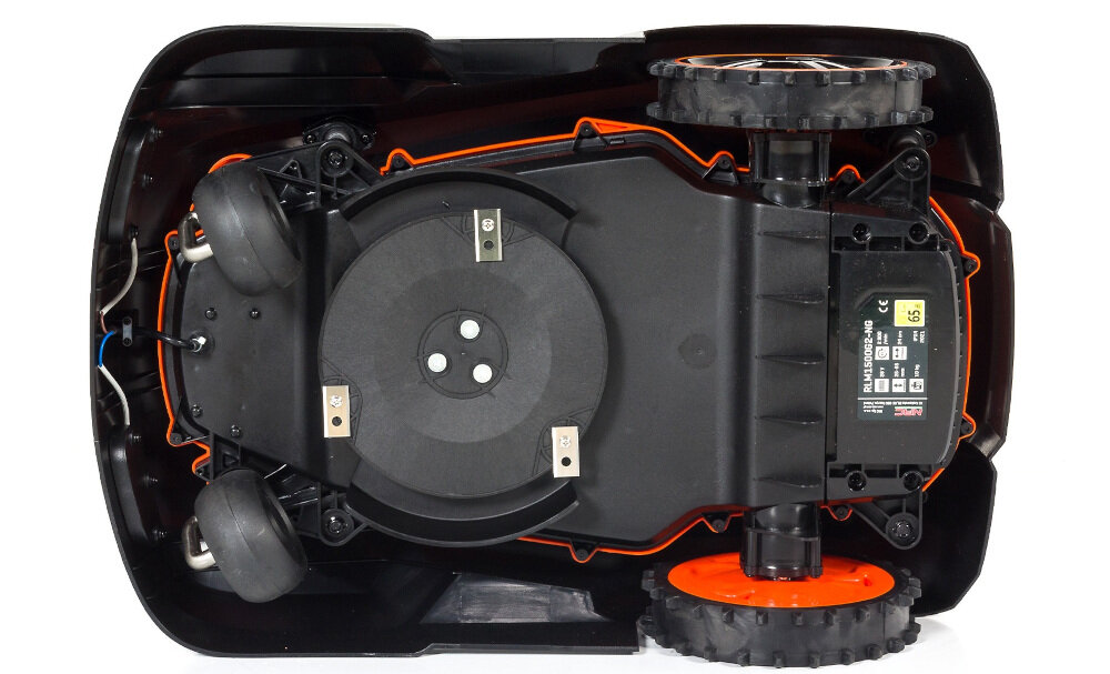 Robot koszący NAC RLM1500G2-NG proste w instalacji i obsłudze nóz koszący szerokość koszenia wysokość koszenia