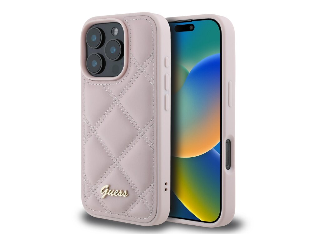 Etui GUESS Quilted Metal Logo
            etui case pokrowiec plecki