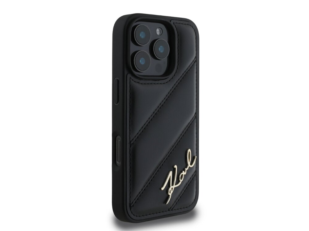 Etui KARL LAGERFELD Quilted Signature
            przeszycia minimalizm logo estetyka