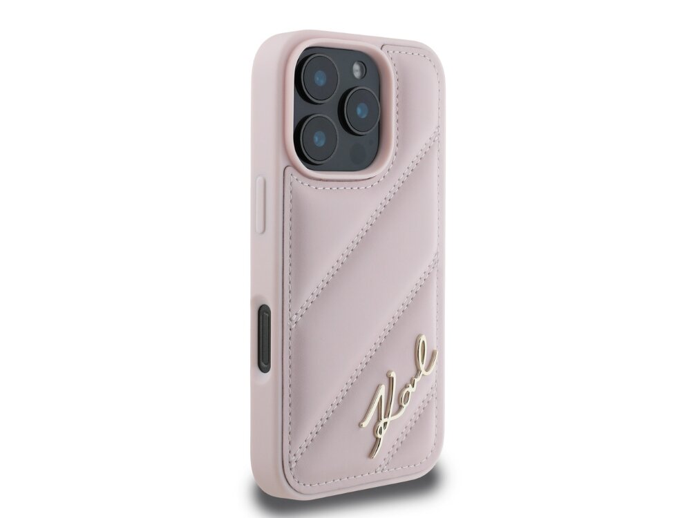 Etui KARL LAGERFELD Quilted Signature
            przeszycia minimalizm logo estetyka