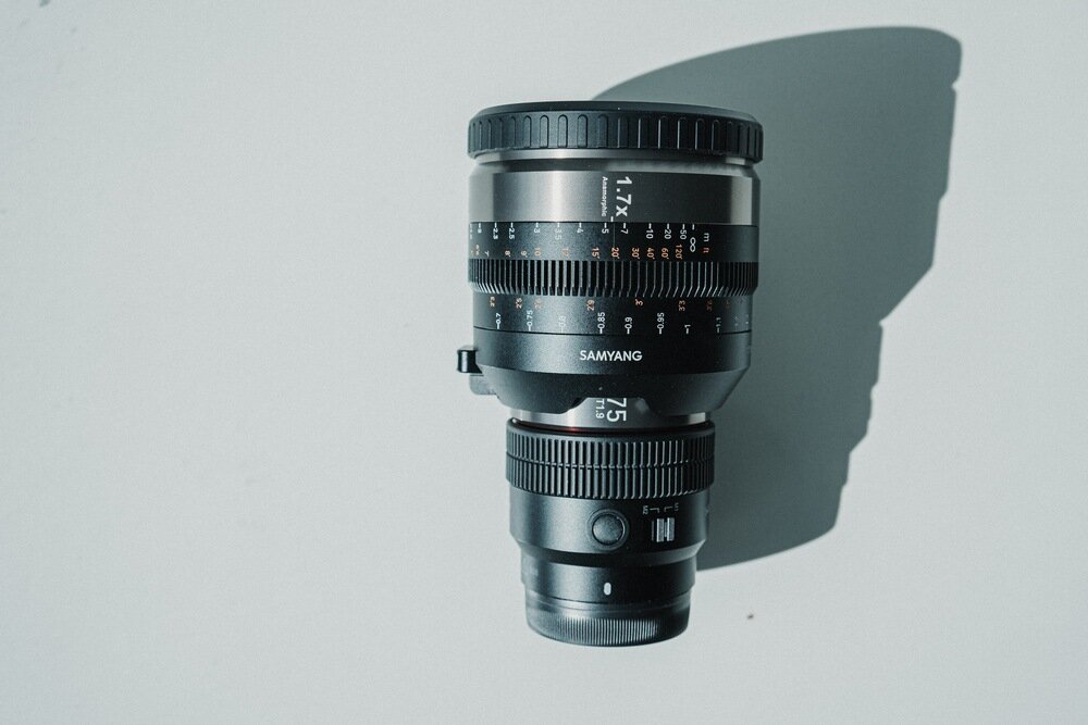 Adapter SAMYANG Anamorphic V-AF kompatybilność