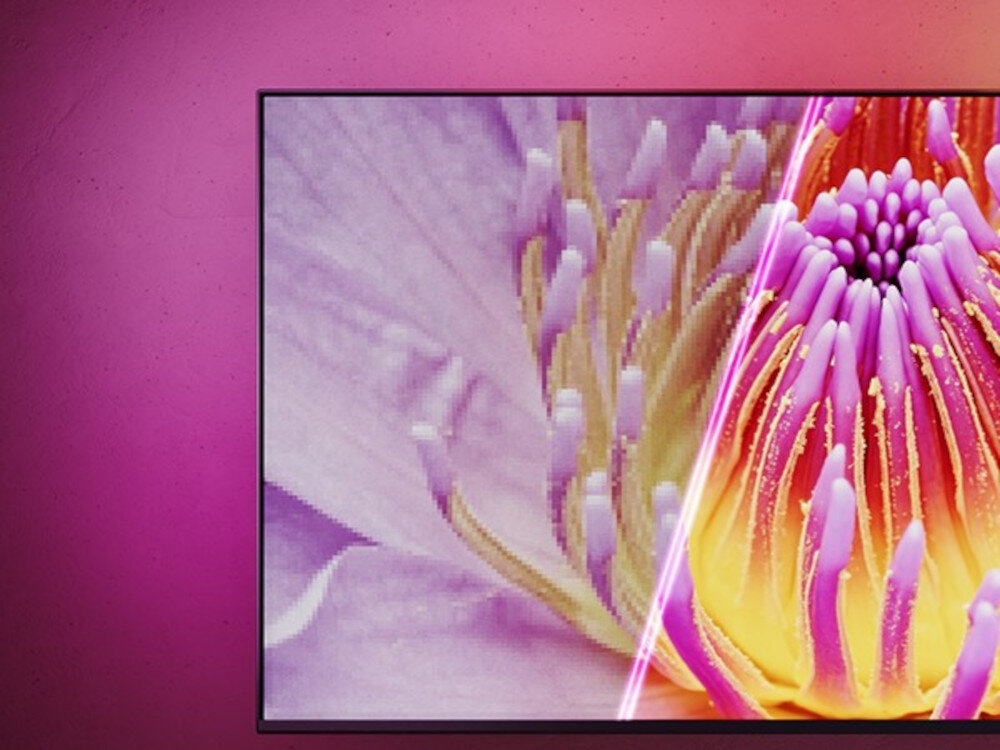 Telewizor PHILIPS PUS8359 Technologia Ambilight diodom LED tyłu telewizora