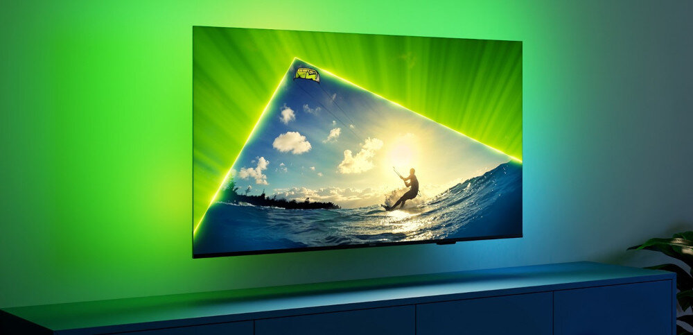 Telewizor PHILIPS 65PUS8209 - Wciągające wrażenia Ambilight