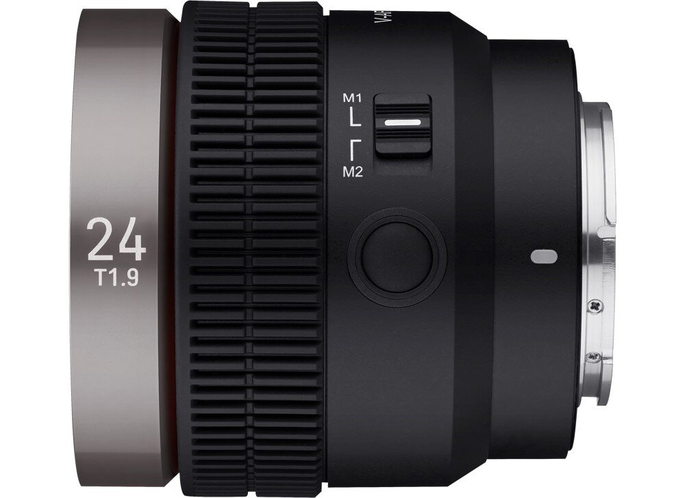 Obiektyw SAMYANG V-AF 24 mm T1.9  precyzja 