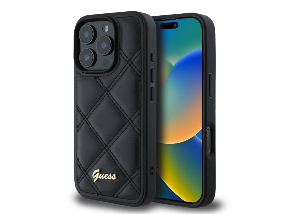 Etui GUESS Quilted Metal Logo
            etui case pokrowiec plecki