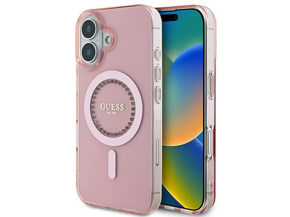 Etui GUESS IML Rhinestones MagSafe
                pokrowiec case etui