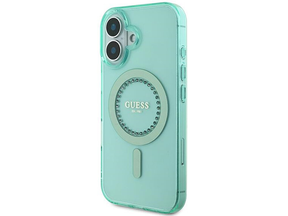 Etui GUESS IML Rhinestones MagSafe
                rozwiązania design elegancja funkcjonalność magsafe ładowanie