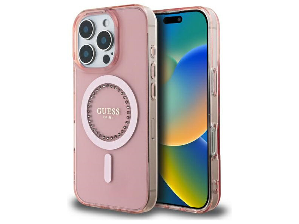 Etui GUESS IML Rhinestones MagSafe
                pokrowiec case etui