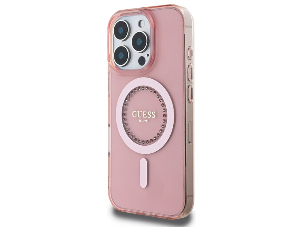 Etui GUESS IML Rhinestones MagSafe
                rozwiązania design elegancja funkcjonalność magsafe ładowanie