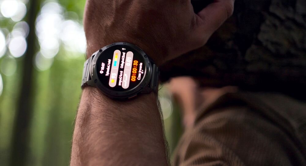 Smartwatch MAXCOM FW110 Titan Chronos certyfikat militaorny