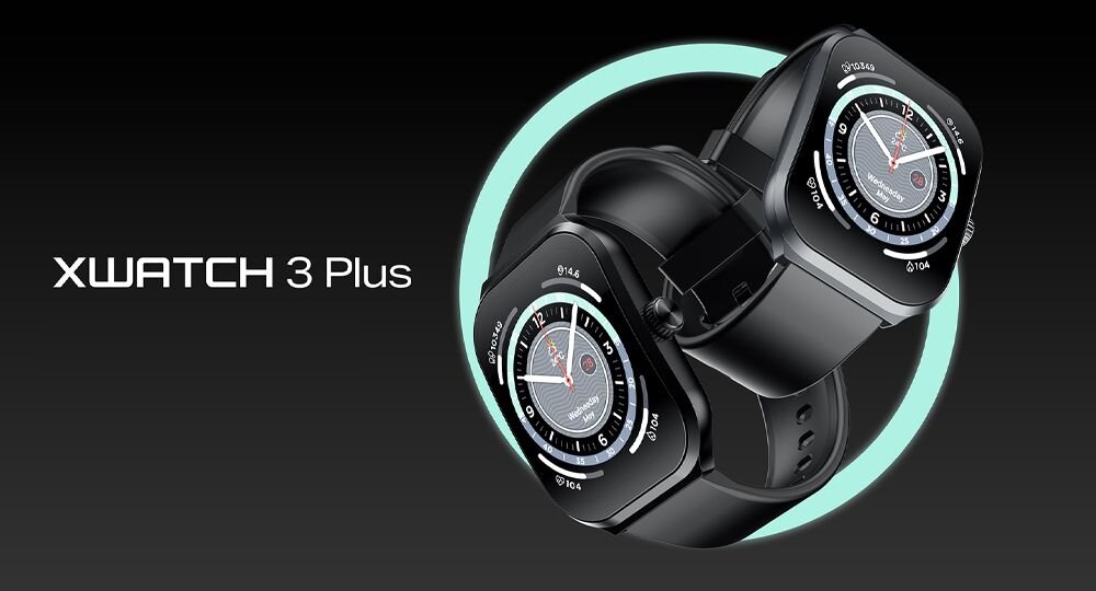 Smartwatch INFINIX XWatch 3 Plus ekran bateria czujniki zdrowie sport pasek ładowanie pojemność rozdzielczość łączność sterowanie krew puls rozmowy smartfon aplikacja
