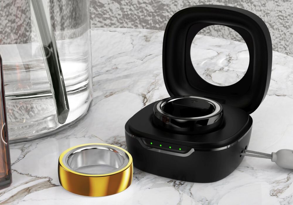 SMARTRING BEMI REVO sen tętno monitoring cele bluetooth sensory saturacja design lekkość