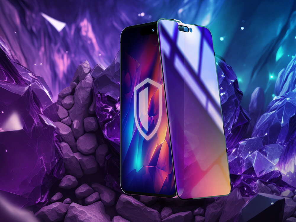 Szkło hartowane 3mk Rainbow Privacy etui ochrona styl szklo prywatyzacja