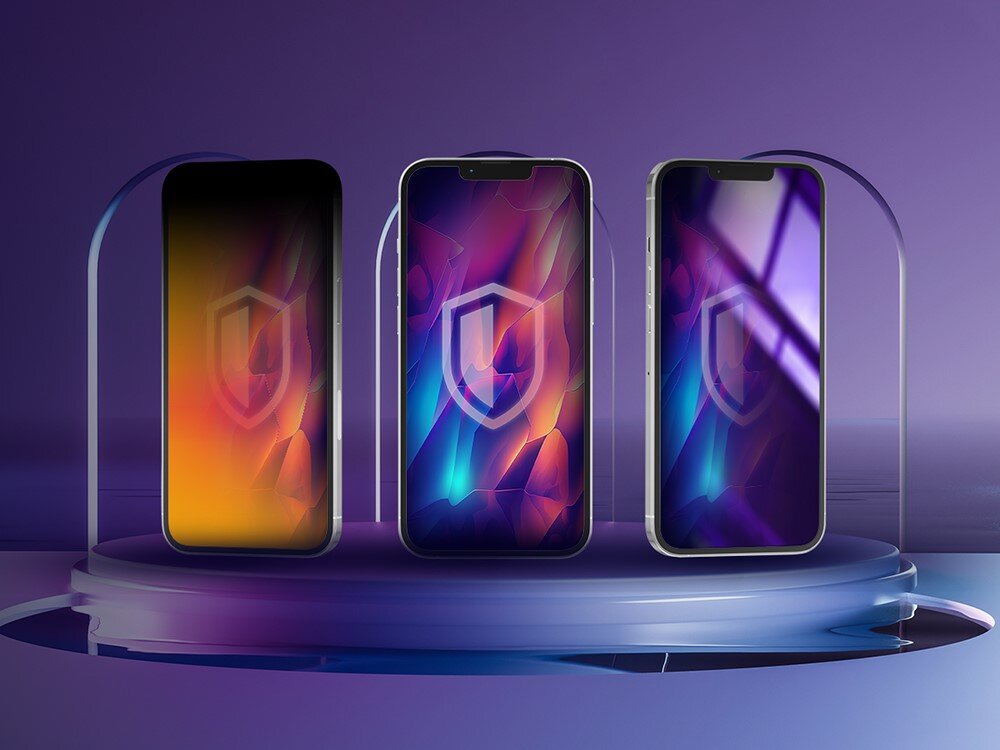 Szkło hartowane 3mk Rainbow Privacy telefon wyroznienie szklo prywatyzujace efekt glossy teczowy blask oryginalna estetyka