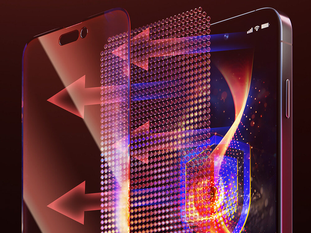 SZKŁO HARTOWANE 3MK EYE CARE PROTECTOR Twoje oczy w lepszym świetle Mocniejszy ekran Efekt Anti-Blue Light twardość 9H