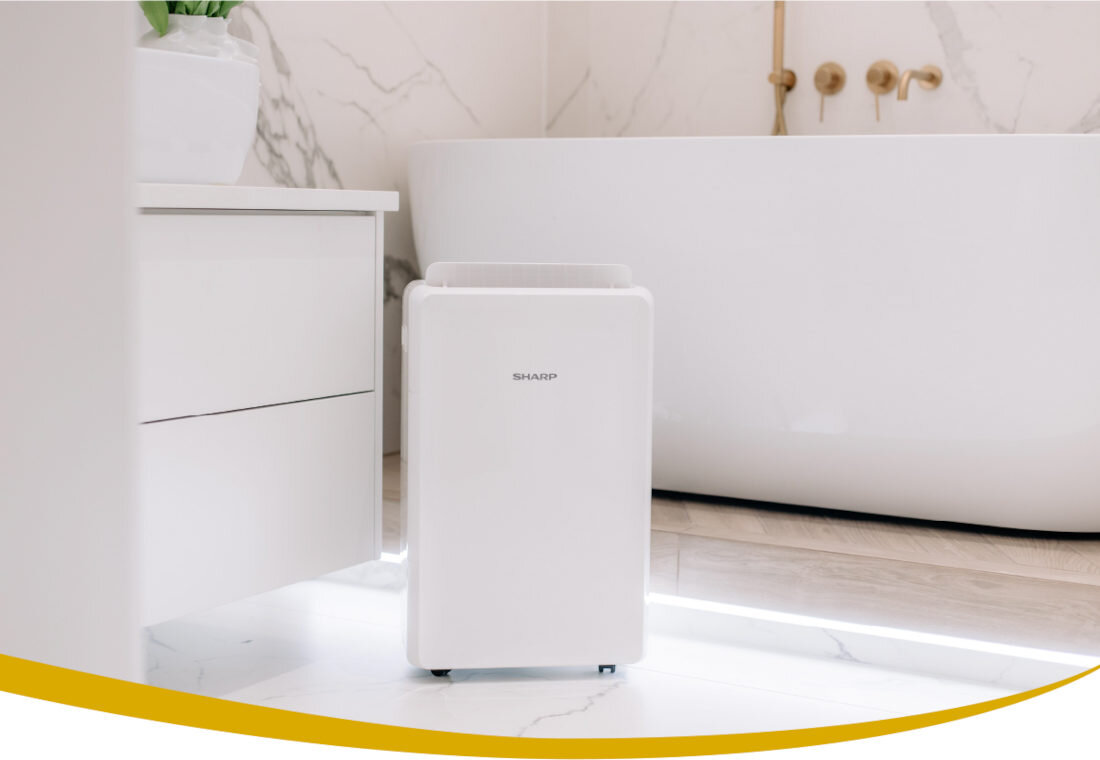 Osuszacz SHARP UD-P164P-W Funkcja automatycznego restartu zdalne sterowanie timer blokada rodzicielska ochrona