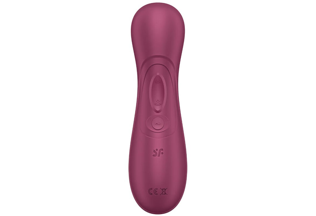 SATISFYER PRO 2 GENERATION 3 Masażer Łechtaczki Bezdotykowy z Wibracją Czerwony Dyskrecja wszechstronność cicha paca wodoszczelny IPX7