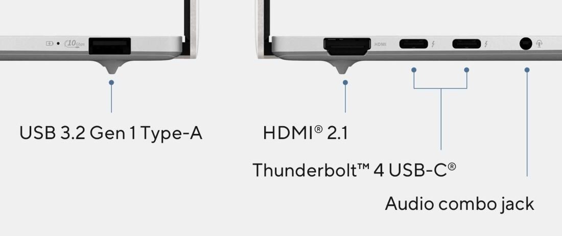 Laptop VivoBook S 14 UX5406SA - Thunderbolt 4 HDMI USB 3.2 Gen 2 Type-A