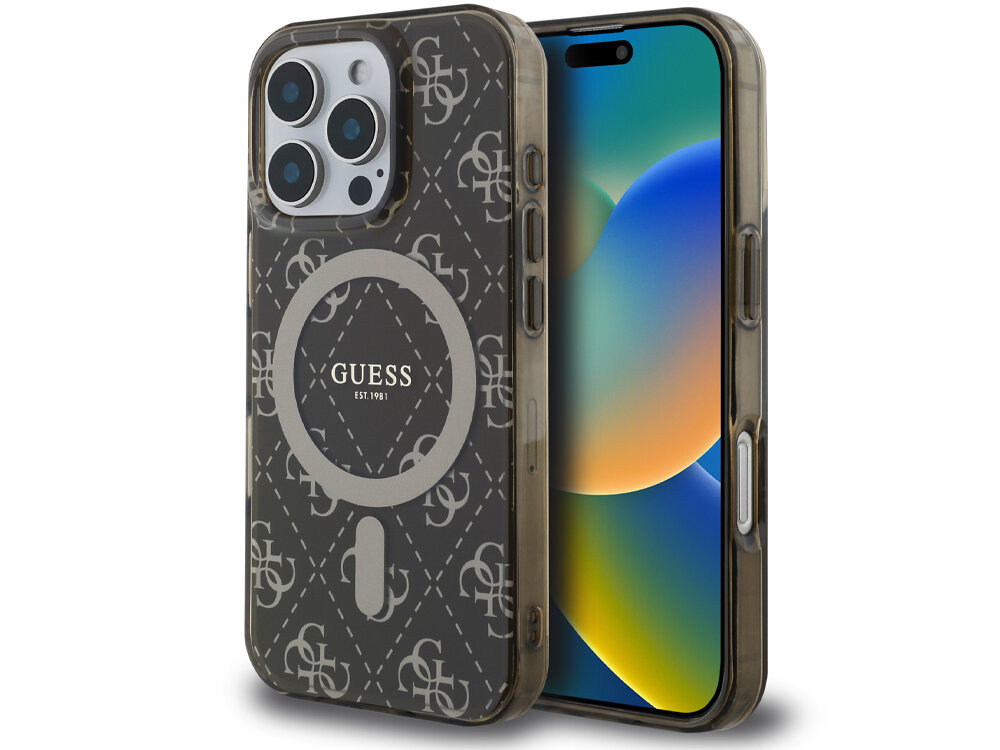 Etui Guess IML 4G Background MagSafe
                pokrowiec case etui