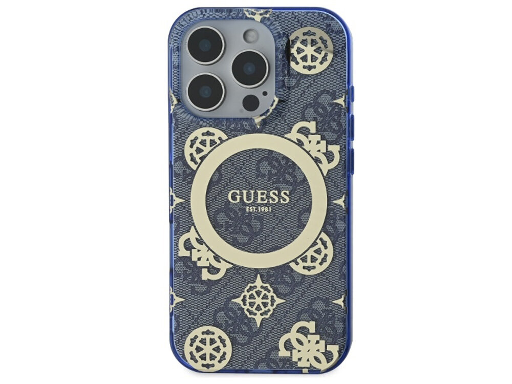 Etui GUESS IML Peony On 4G Background MagSafe
                boki montaż krawędzie zabezpieczenie