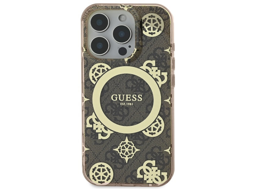 Etui GUESS IML Peony On 4G Background MagSafe
                boki montaż krawędzie zabezpieczenie