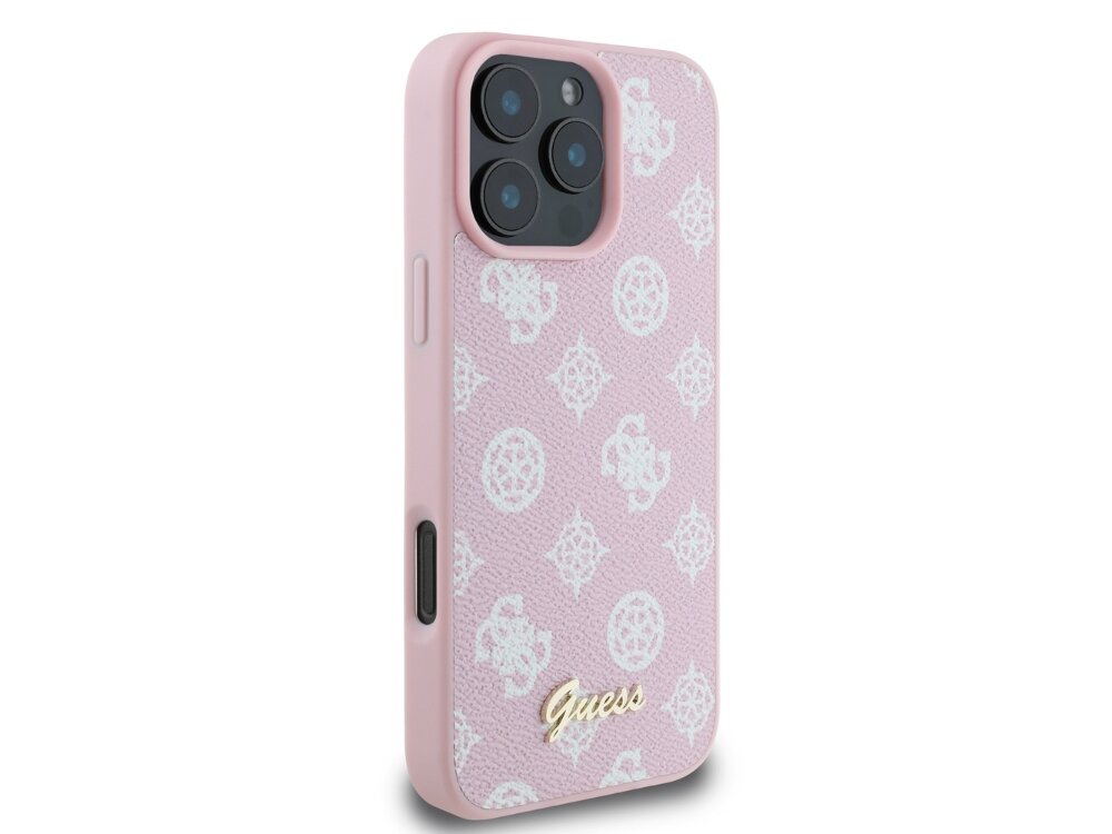Etui GUESS Peony Script Logo MagSafe
design logo elegancja luksus tył pod kątem