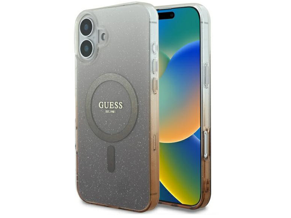 Etui Guess IML Glitter Gradient MagSafe
                pokrowiec case etui