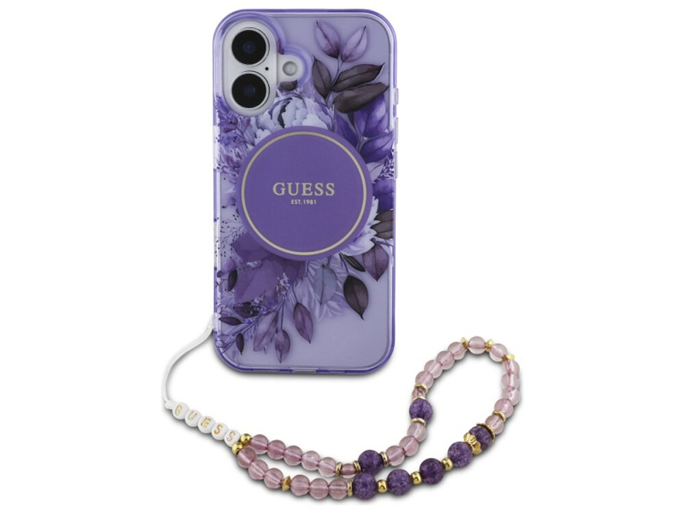 Etui Guess IML Flower & Tonal Circle MagSafe
                rozwiązania design elegancja funkcjonalność magsafe ładowanie