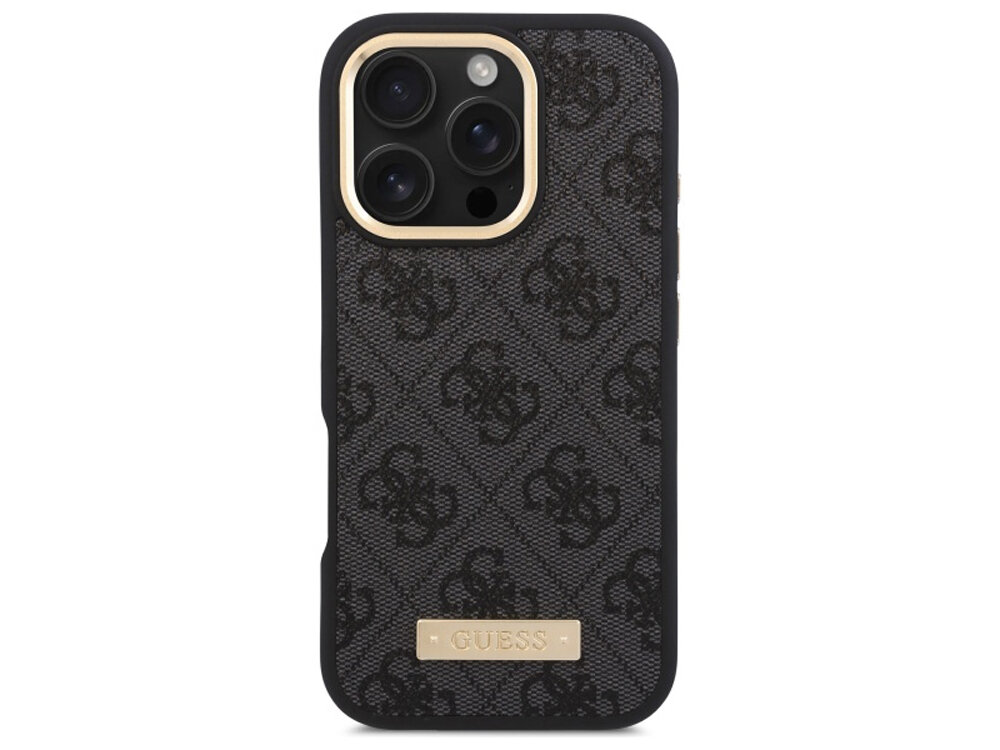 Etui Guess 4G Logo Plate MagSafe
                krawędzie ochrona wygląd elementy magsafe ładowanie