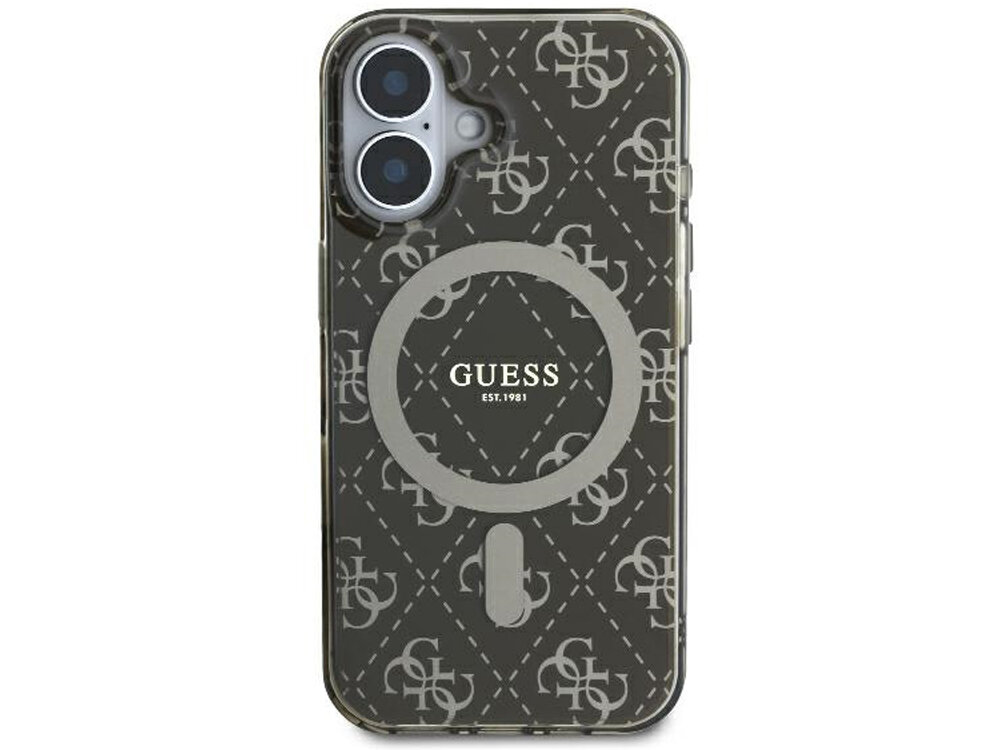 Etui Guess IML 4G Background MagSafe
                boki montaż krawędzie zabezpieczenie