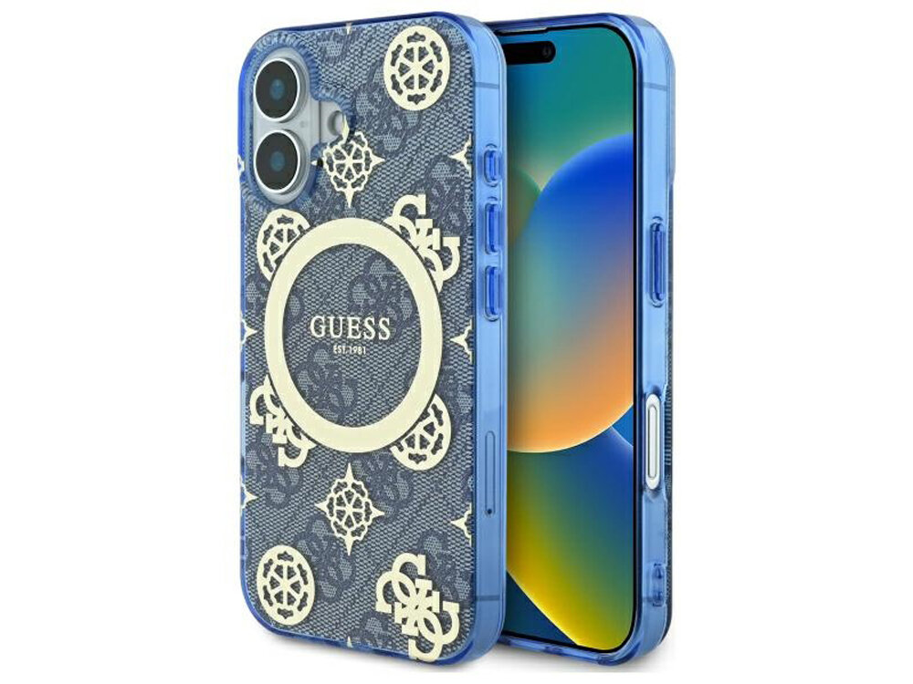 Etui GUESS IML Peony On 4G Background MagSafe
                pokrowiec case etui