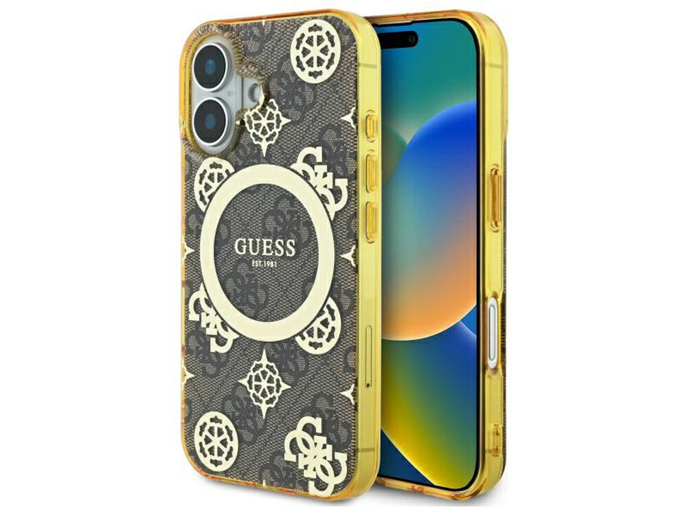 Etui GUESS IML Peony On 4G Background MagSafe
                pokrowiec case etui