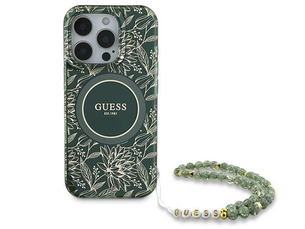 Etui Guess IML Flowers Allover Electro With Pearl Strap MagSafe
                rozwiązania design elegancja funkcjonalność