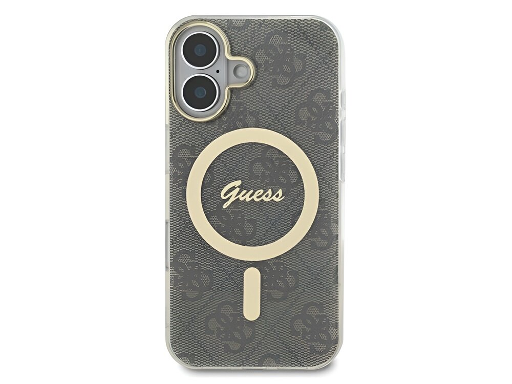 Pokrowiec Guess IML 4G MagSafe boki elastyczne krawędzie zabezpieczenie aparat