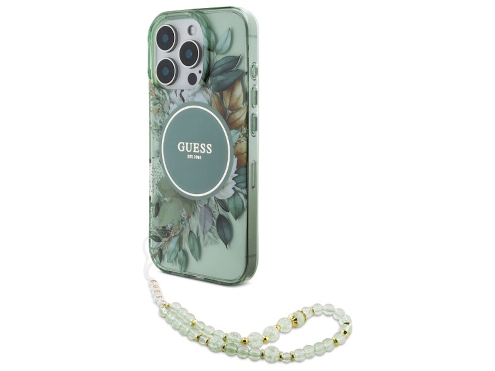 Etui Guess IML Flower & Tonal Circle MagSafe
                pokrowiec case etui