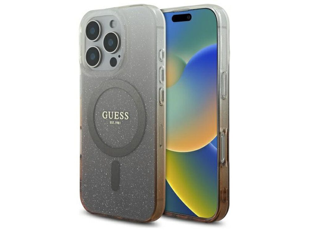 Etui Guess IML Glitter Gradient MagSafe
                pokrowiec case etui